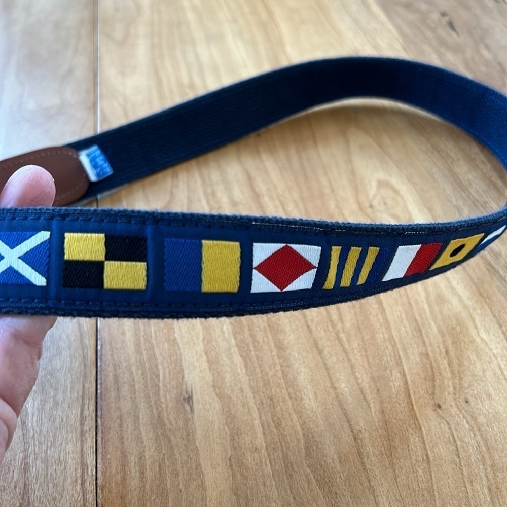 Preston Navy Code Flag Belt - Picture 9 of 15